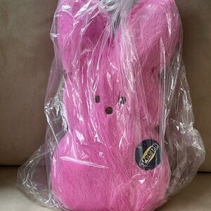 Pink Peeps Plush Bunny